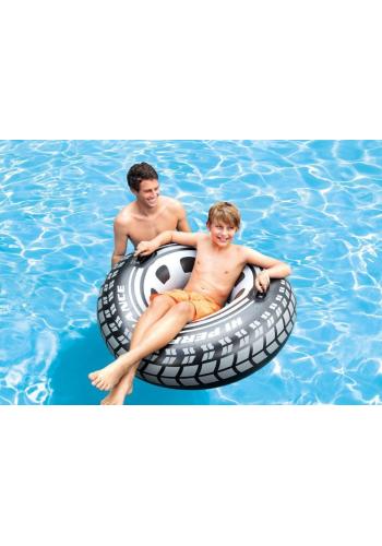 Nagy úszókerék kerék, gumiabroncs motívummal