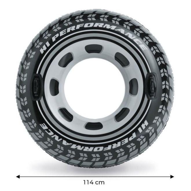 Nagy úszókerék kerék, gumiabroncs motívummal