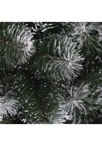 Hóval borított, sűrű karácsonyfa - 220 cm