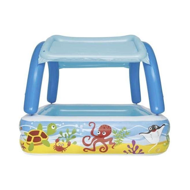 Felfújható gyermekmedence tetővel