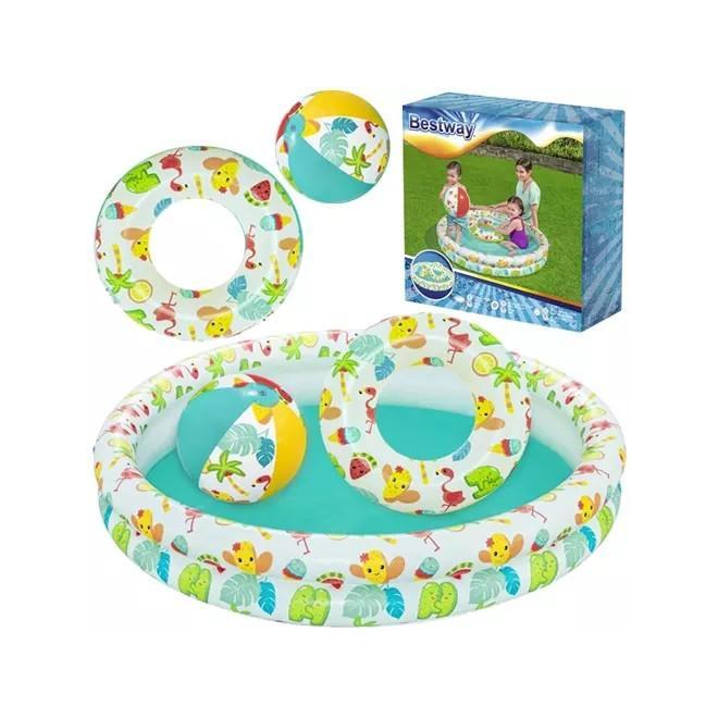 3 az 1-ben felfújható medence gyerekeknek