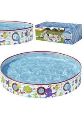 Gyermek kiegészítő medence halmotívummal