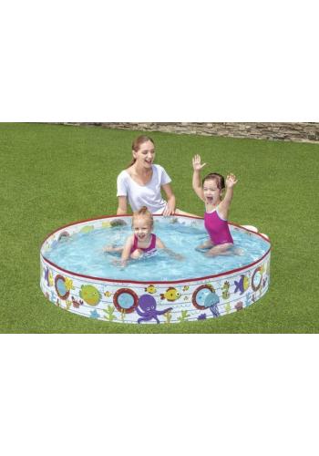 Gyermek kiegészítő medence halmotívummal