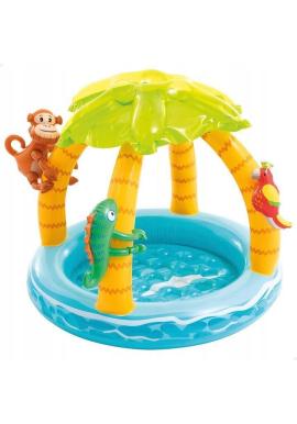 Gyermek felfújható medence - sziget