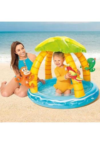 Gyermek felfújható medence - sziget