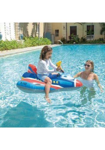 Felfújható vadászrepülőgép gyerekeknek vízágyúval