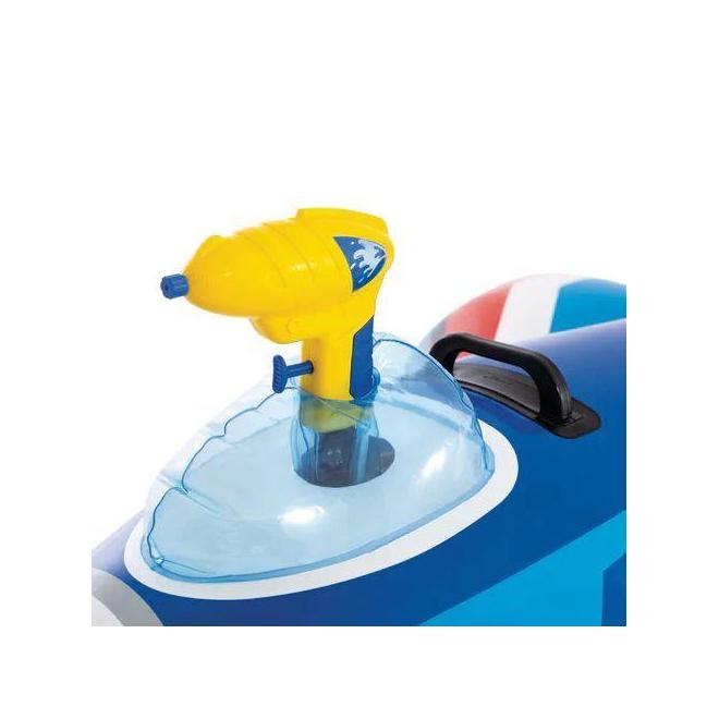 Felfújható vadászrepülőgép gyerekeknek vízágyúval