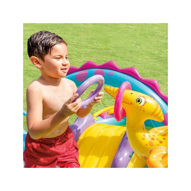 Vízi játszótér - dinoland INTEX