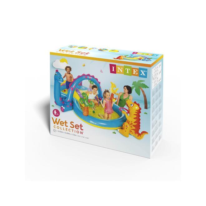 Vízi játszótér - dinoland INTEX