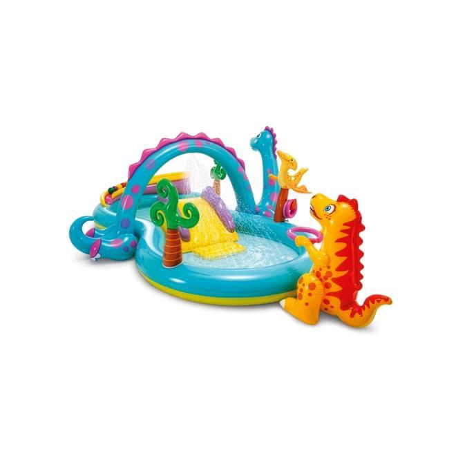 Vízi játszótér - dinoland INTEX